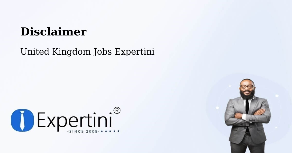 Disclaimer – Swaffham - United Kingdom Jobs Expertini